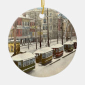 Old New Orleans French Quarter Ceramic Ornament (Voorkant)