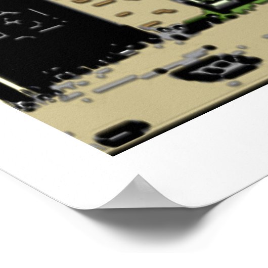 Old New Orleans Shotgun House Poster (Hoek)