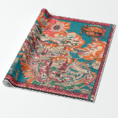 Old New York City Pictorial Map (1925)  Cadeaupapier (Uitgerold)