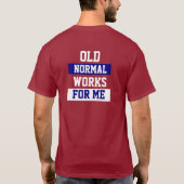 Old Normal — Trump "Drain the Swamp" T-Shirt MAGA (Achterkant)
