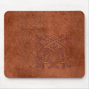 Old Norse Dragon Muismat - Viking Art Desk Mat