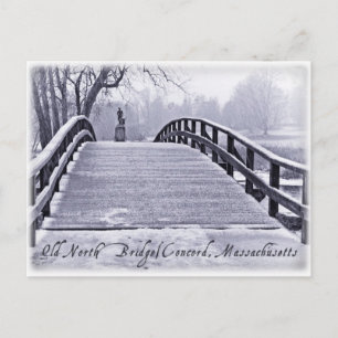 Old North Bridge Briefkaart