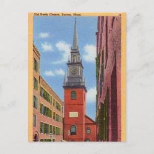 Old North Church, Boston, Massachusetts Briefkaart