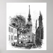 Old North Church Print (Voorkant)
