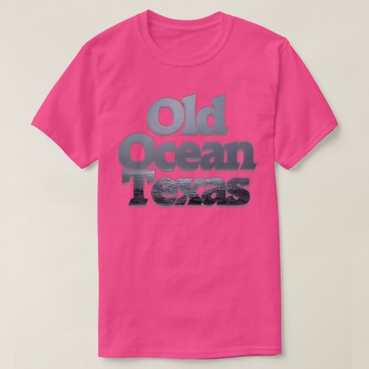 Old Ocean Texas T-shirt (Design voorkant)