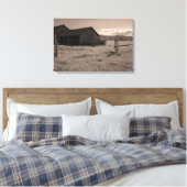 Old Olmstead boerderij Canvas Afdruk (Insitu (Slaapkamer))