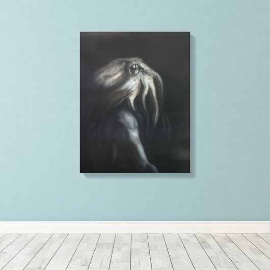 Old Ones awake Canvas Afdruk (Insitu (Houten vloer))