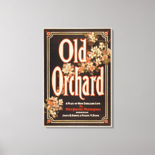 Old Orchard a Play of New England Life Poster Canvas Afdruk