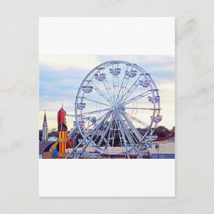 Old Orchard Beach Ferris Wheel New England Briefkaart