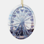 Old Orchard Beach Ferris Wheel New England Keramisch Ornament (Rechts)