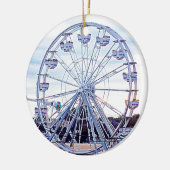 Old Orchard Beach Ferris Wheel New England Keramisch Ornament (Links)