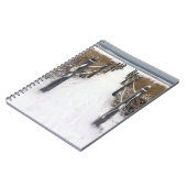 old orchard beach in winter notitieboek (Linkerzijde)