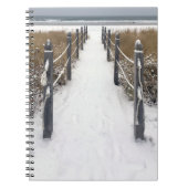 old orchard beach in winter notitieboek (Voorkant)