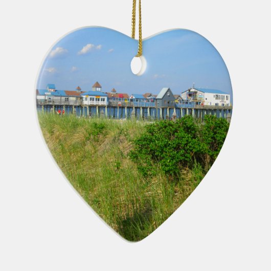 Old Orchard Beach Keramisch Ornament (Rechts)