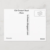 Old Orchard Beach, Maine Briefkaart (Achterkant)
