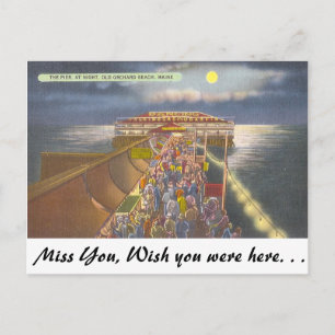 Old Orchard Beach, Maine Briefkaart