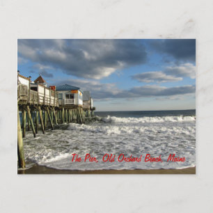 Old Orchard Beach, Maine Post Card Briefkaart