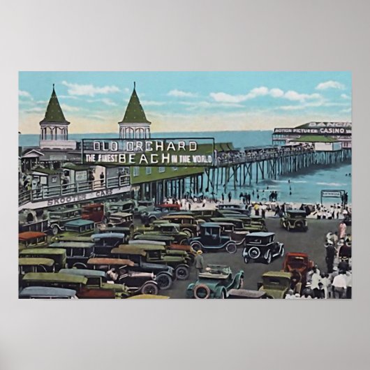 Old Orchard Beach, Maine Poster (Voorkant)