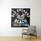 Old Orchard Beach, Maine VS Wandkleed (In situ)