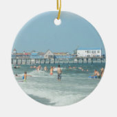 Old Orchard Beach Pier Keramisch Ornament (Voorkant)
