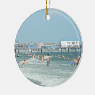 Old Orchard Beach Pier Keramisch Ornament