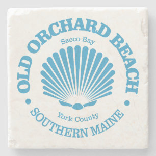 Old Orchard Beach (zeeschelp) Stenen Onderzetter