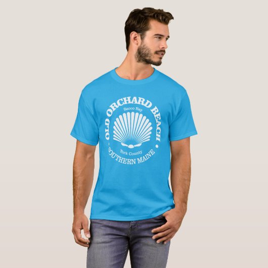 Old Orchard Beach (zeeschelp) T-shirt (Voorkant volledig)