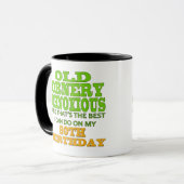 Old Ornery Obnoxious 80th Birthday Gifts Mok (Voorkant links)