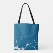 Old painted wall texture as grunge backgroundabstr tote bag (Achterkant)