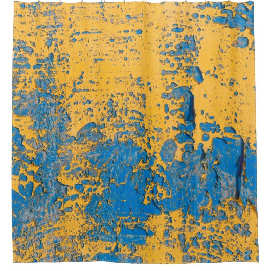 Old painted wall - texture, background. abstract, douchegordijn (Voorkant)