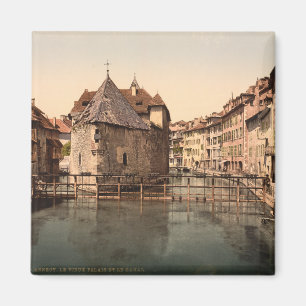 Old Palace and Canal, Annecy, Frankrijk Magneet