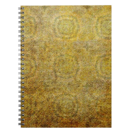 Old Paper Design. Ultrawide Grunge Seamless Colorf Notitieboek (Voorkant)