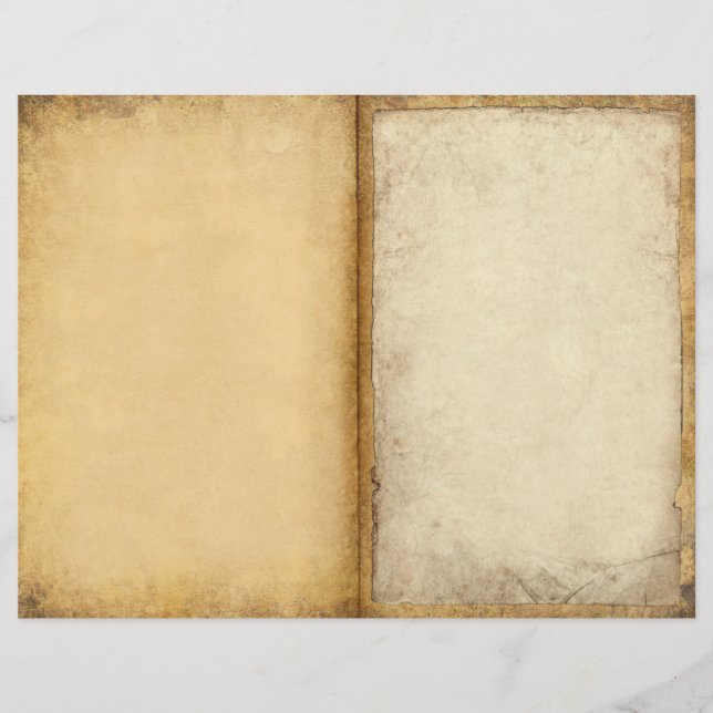 Old Parchment Journal-pagina's (Voorkant)
