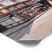 Old Paris Frankrijk - Poster (Hoek)