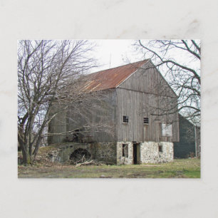 Old Pennsylvania Bank Barn Briefkaart