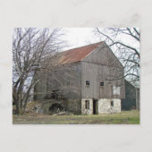 Old Pennsylvania Bank Barn Briefkaart (Voorkant)