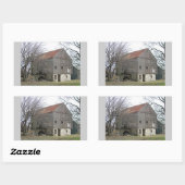 Old Pennsylvania Bank Barn Rechthoekige Sticker (Vel)