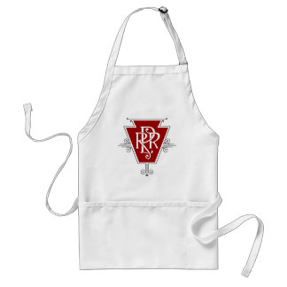 Old Pennsylvania Railroad Logo Apron Standaard Schort