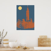 Old Philadelphia City Hall Poster (Keuken)