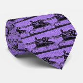 Old Photo Versailles Fountain Stropdas (Opgerold)