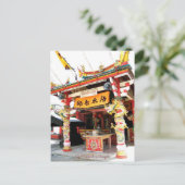 Old Phuket Town Temple Briefkaart (Staand voorkant)