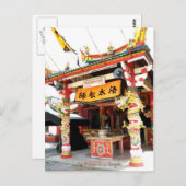 Old Phuket Town Temple Briefkaart (Voorkant / Achterkant)