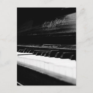 Old Piano Briefkaart
