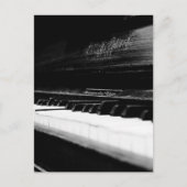Old Piano Briefkaart (Voorkant)