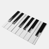 Old Piano Keys Funny Cool Deurmat (Schuin)
