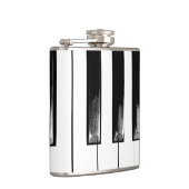 Old Piano Keys Funny Cool Heupfles (Rechts)