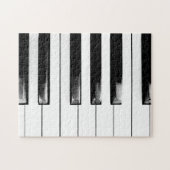 Old Piano Keys Funny Cool Legpuzzel (Horizontaal)