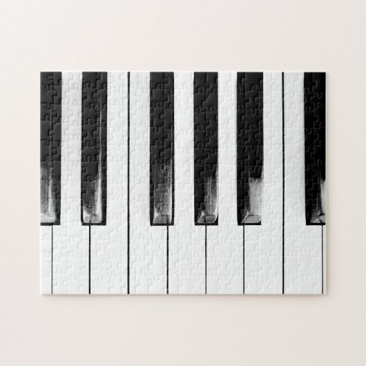 Old Piano Keys Funny Cool Legpuzzel (Horizontaal)