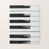 Old Piano Keys Funny Cool Legpuzzel (Verticaal)