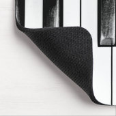 Old Piano Keys Funny Cool Muismat (Hoek)